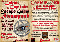 La Cabine du Cap’tain - Escape Game Steampunk à Luzech