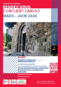 RENDEZ-VOUS PAYS D'ART ET D'HISTOIRE INSOLITE - LE PRINTEMPS DES POÈTES à Fillols