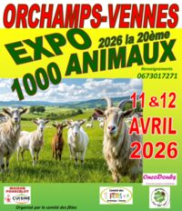 Exposition 1000 Animaux à Orchamps-Vennes