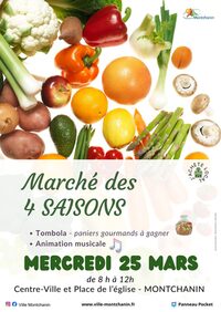 Marché des 4 saisons à Montchanin