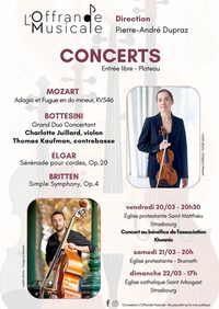 L'Offrande Musicale - Concert à Strasbourg