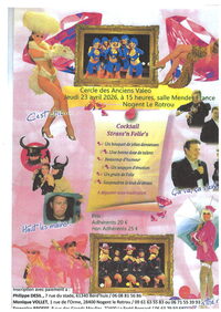 Cocktail Strass'n Folie's - Organisé par le cercle des anciens de Valéo à Nogent-le-Rotrou