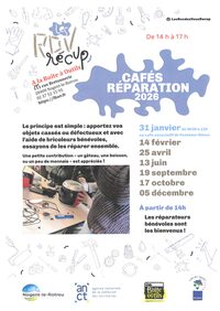 RDV récup - Café Réparation à Nogent-le-Rotrou
