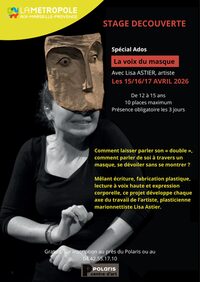 Stage spécial ado au Polaris : La voix du masque à Istres