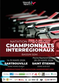 Championnat interrégional de natation handisport à Saint-Étienne