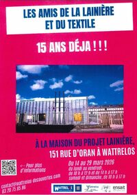 15 ans des Amis de la Lainière et du Textile à Wattrelos