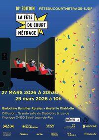 10E ÉDITION DE LA FÊTE NATIONALE DU COURT-MÉTRAGE à Saint-Jean-de-Fos