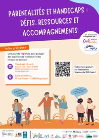 Journée régionale : Parentalités et Handicaps, défis, ressources et accompagneme à Aix-en-Provence