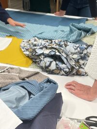 Inauguration d'un tapis à histoires à Rouen