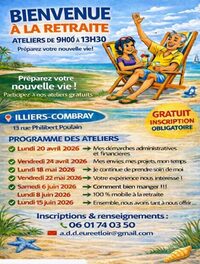 Atelier : Comment bien manger !! - "Bienvenue à la retraite" à Illiers-Combray