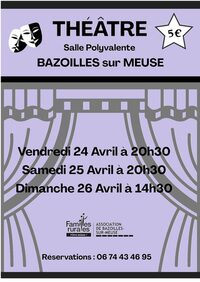 La Troupe des Bazoill'Arts à Bazoilles-sur-Meuse