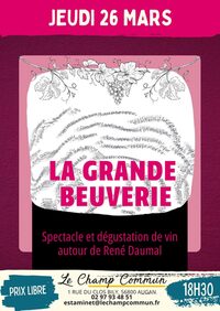 La Grande Beuverie - Spectacle et dégustation de vins à Augan