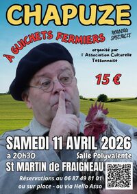 CHAPUZE à guichets fermiers à Saint-Martin-de-Fraigneau