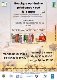 Boutique éphémère à Lamotte-Beuvron