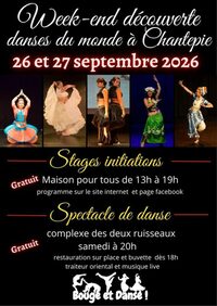 Festival Week-end découverte danses du monde à Chantepie