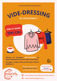 Vide-Dressing de Printemps à Nantes