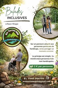 Balades inclusives à Raon-l'Étape