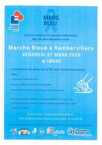 Marche Bleue à Rambervillers à Rambervillers