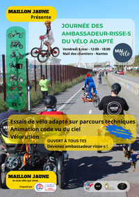 JOURNÉE DES AMBASSADEUR·RISSE·S
DU VÉLO ADAPTÉ à Nantes