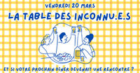 La table des inconu.e.s à Ségur-le-Château