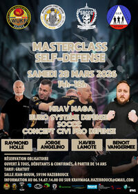 Master class Self Defense à Hazebrouck