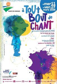 FESTIVAL À TOUT BOUT DE CHANT 2026
Jeune public, Spectacle, Chanson, Musique à Magny-les-Hameaux