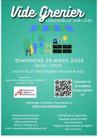 Vide grenier à Lagardelle-sur-Lèze