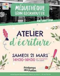 Atelier d'écriture à Villemur-sur-Tarn