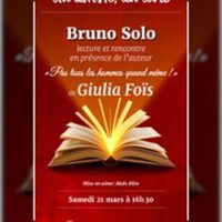 Un Artiste, Un Livre : Bruno Solo à Paris 9e