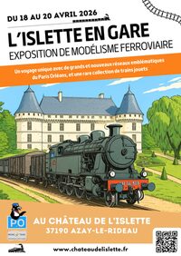 L'Islette en gare à Azay-le-Rideau