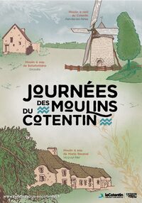 Les Journées des Moulins du Cotentin : Moulin à eau de Marie Ravenel à Vicq-sur-Mer