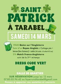 SOIRÉE SAINT PATRICK À TARABEL à Tarabel
