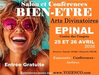 Salon du Bien-être et des Arts Divinatoires “Yozenco” à Épinal