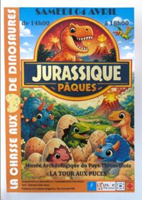 Jurassique Pâques La chasse aux œufs de dinosaures à Thionville