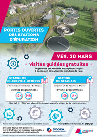 Portes ouvertes des stations d'épuration à Charleville-Mézières