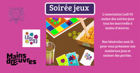 Soirée jeux avec Ludi 93 à Saint-Ouen-sur-Seine