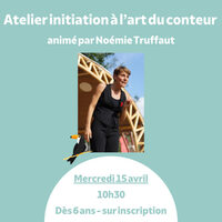 Atelier d'initiation à l'art du conteur à Le Bouscat