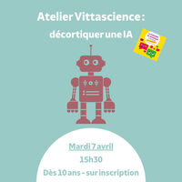 Atelier "Décortiquer une IA" à Le Bouscat