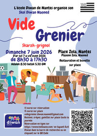 Vide-grenier de l'école Diwan de Nantes à Nantes