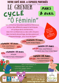 Tout sur "le cycle féminin" à Castanet-Tolosan