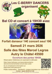 Bal et concert de la Saint-Patrick à Autry-le-Châtel