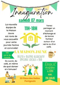 Inauguration de la Maison Jaune à Pontgouin