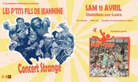 Concert "Les p'tits fils de Jeannine" et "Rip chef" à Châtillon-sur-Loire
