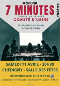 Théâtre : "7 minutes" à Chédigny