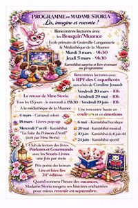 Programme de Madame STORIA à Grainville-Langannerie