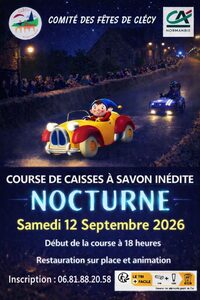 Course de Caisses à Savon nocturne à Clécy