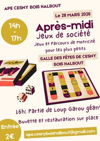 Après-Midi jeux de société à Le Hom