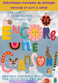 CONCERT-SPECTACLE « Encore une chanson » à Mollégès