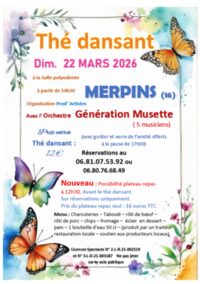 Thé dansant à Merpins