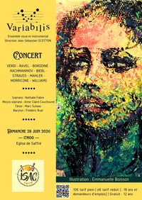 VARIABILIS, Concert de musique classique à Saffré